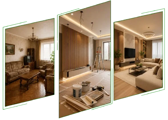 Living Room Renovation Ain Dubai UAE