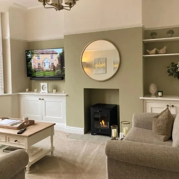 Living room renovation in dubai