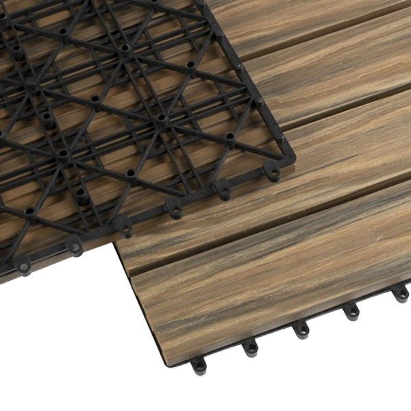 Mix Teak WPC Decking Tiles