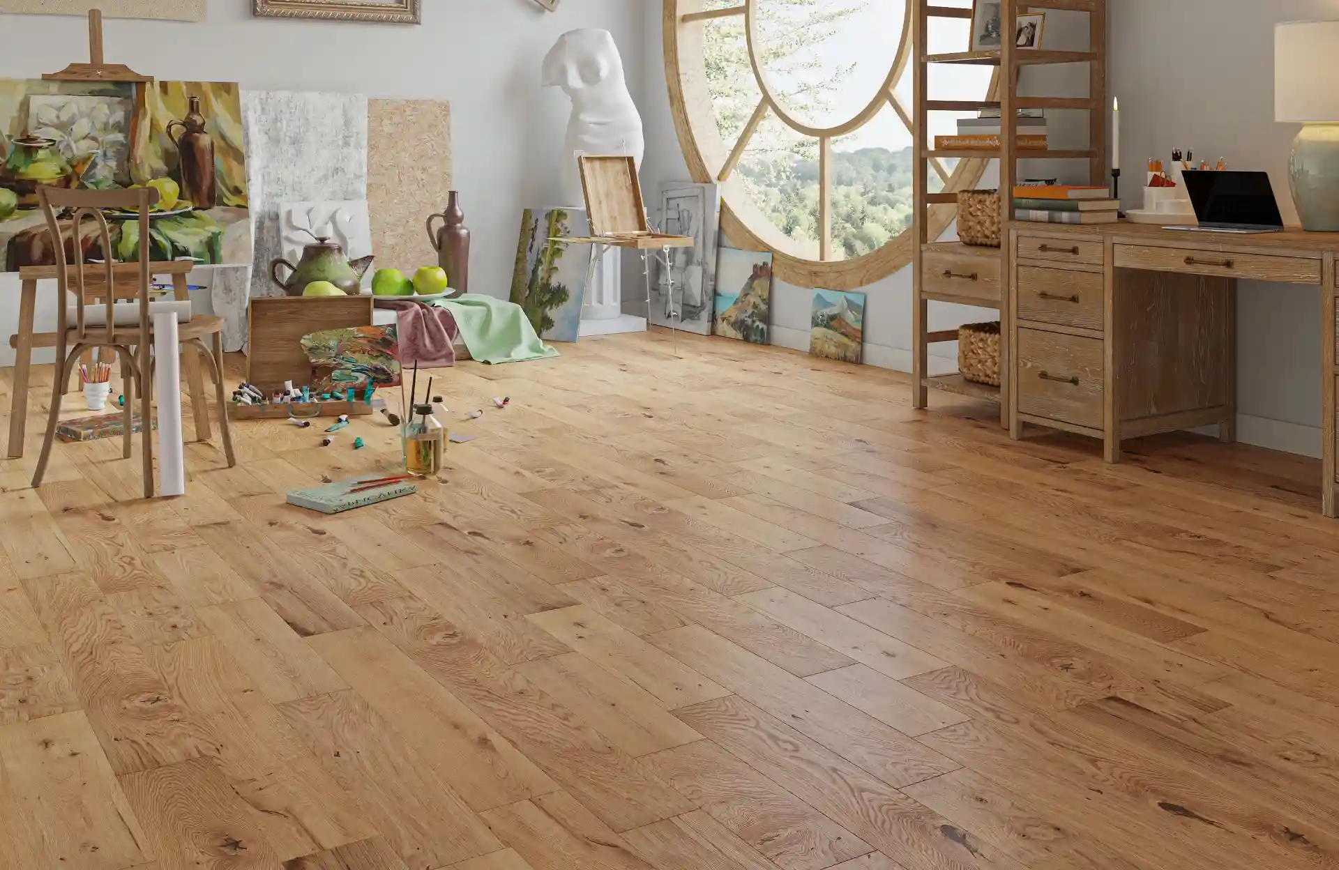 Brimham Bramble Solid Oak