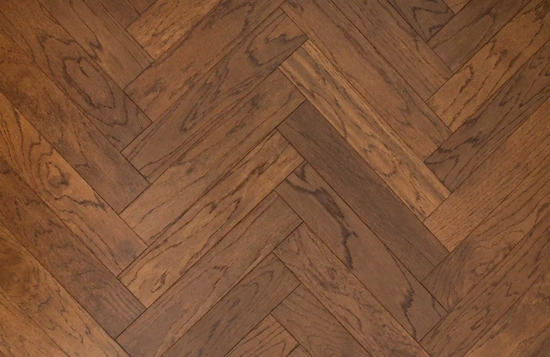 Thorpe Acre Solid Oak Herringbone