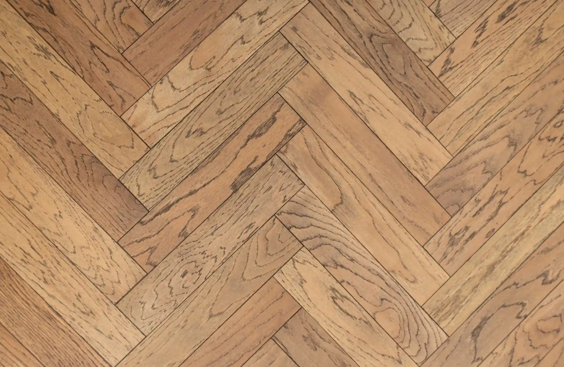 Thorpe Thistle Solid Oak Herringbone